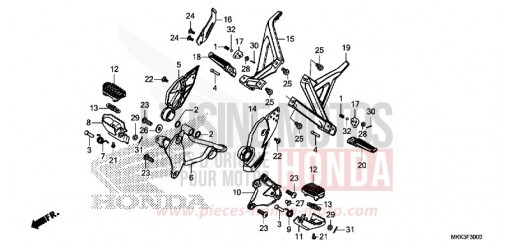 MARCHE CRF1000D2J de 2018